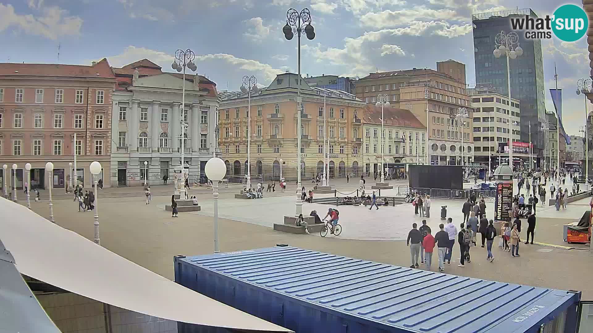 Zagreb Livecam – Bana Jelačić square