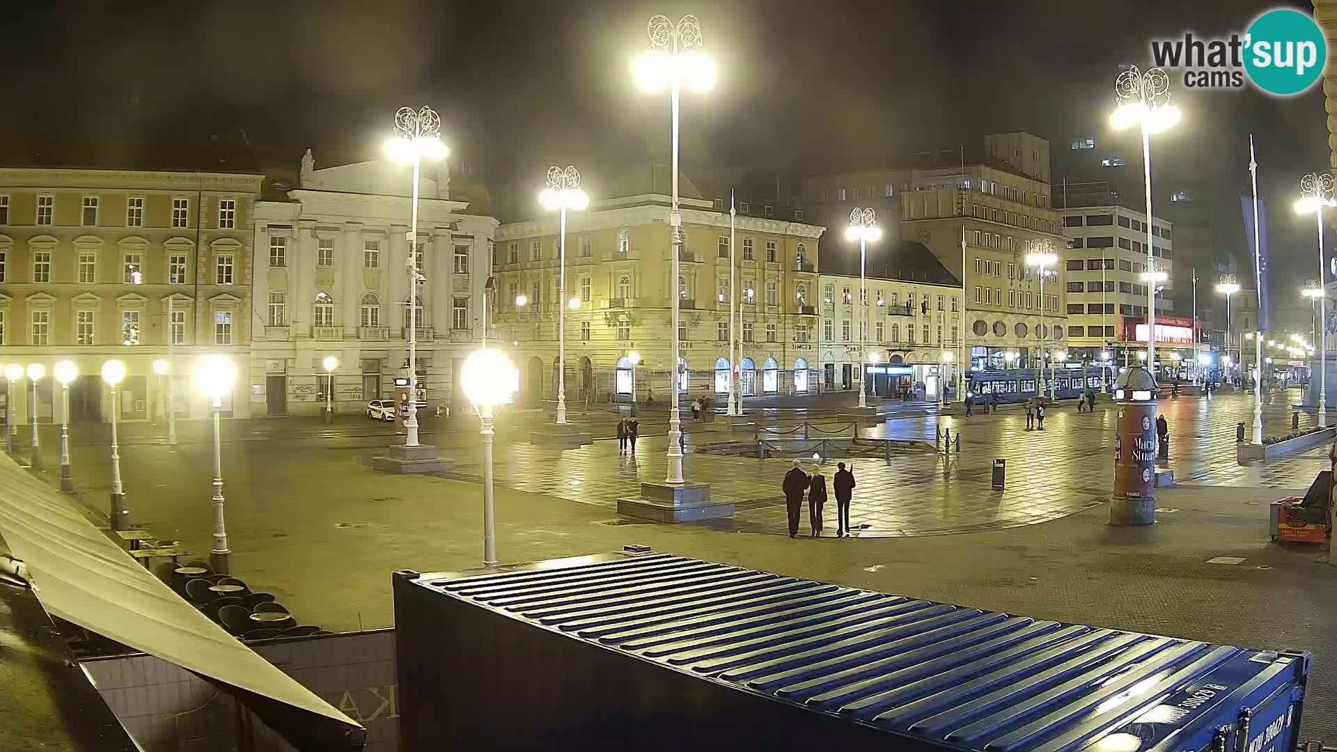 Zagreb Live Webcam Platz Bana Jelačić