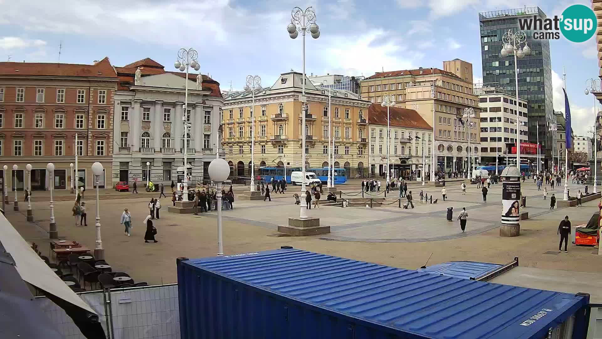 Zagreb Livecam – Bana Jelačić square