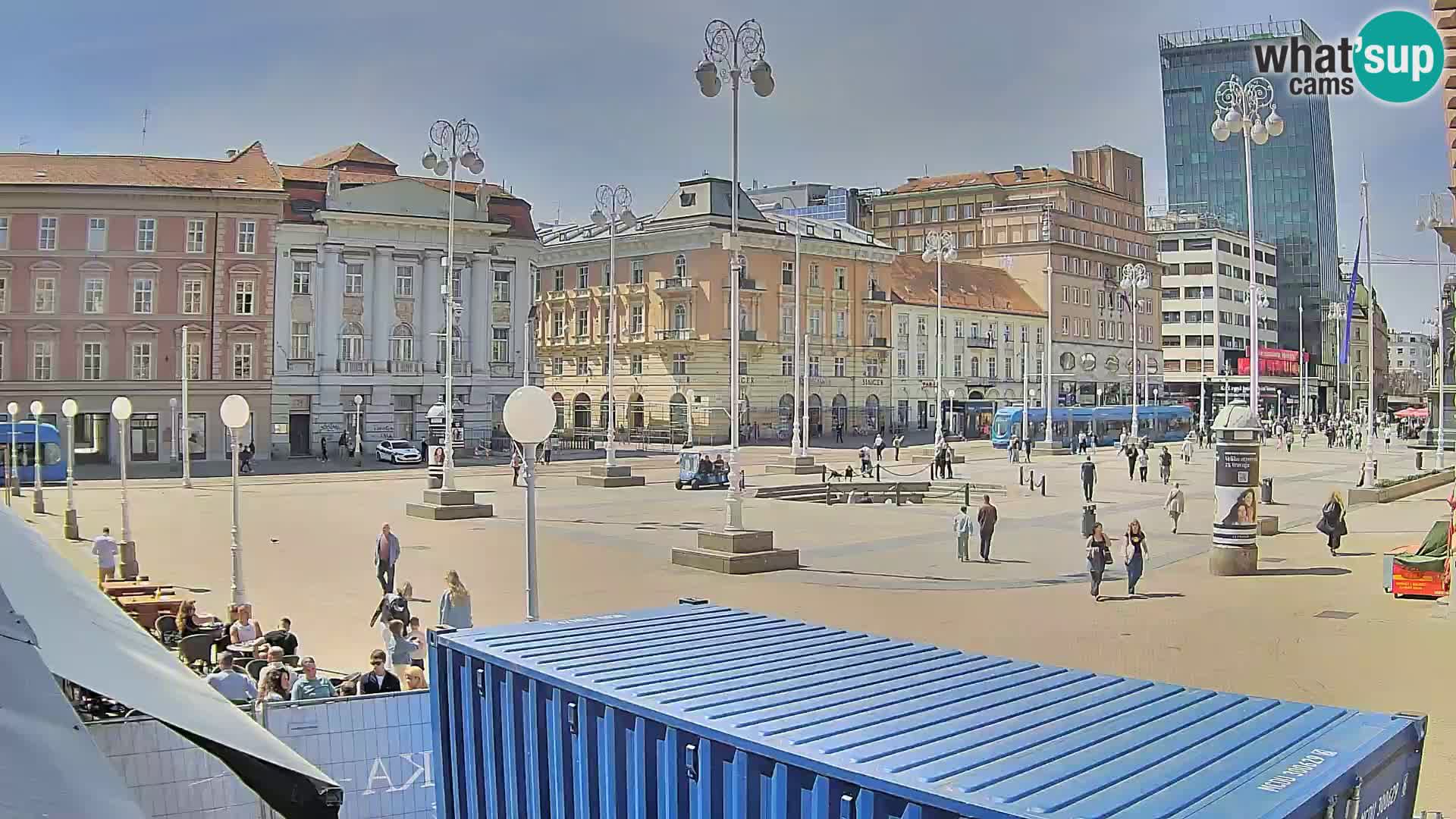 Zagreb Livecam – Bana Jelačić square