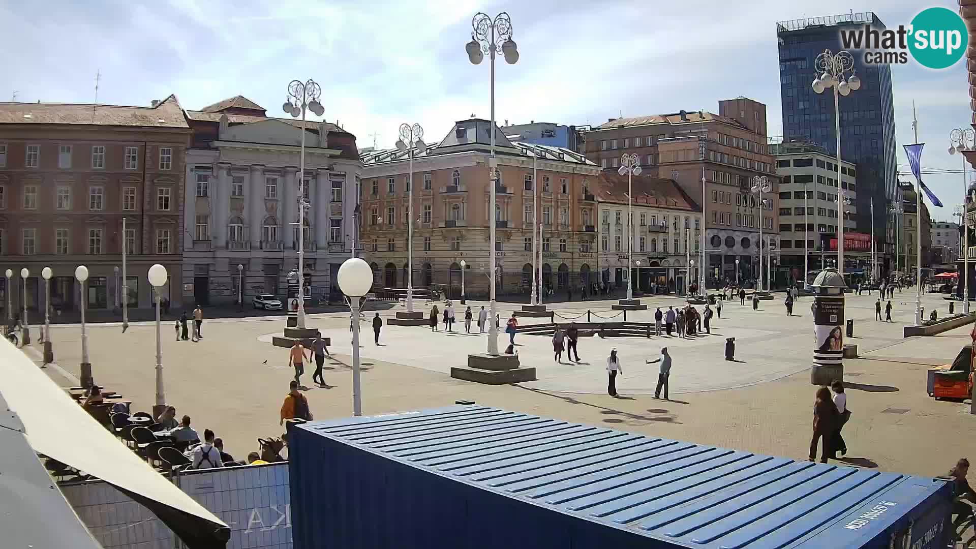Zagreb Livecam – Bana Jelačić square