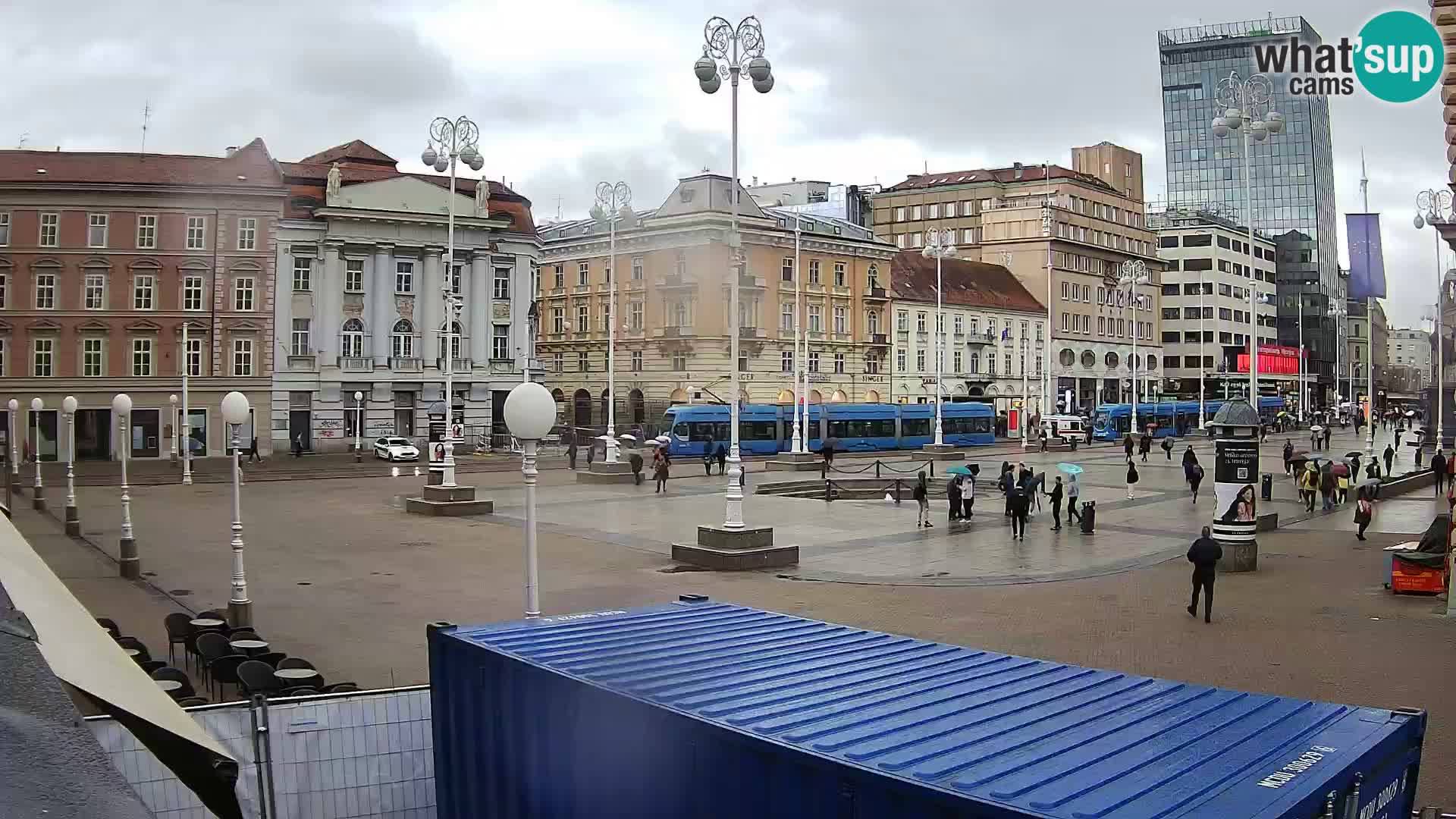 Zagabria Live Webcam piazza Bana Jelačić