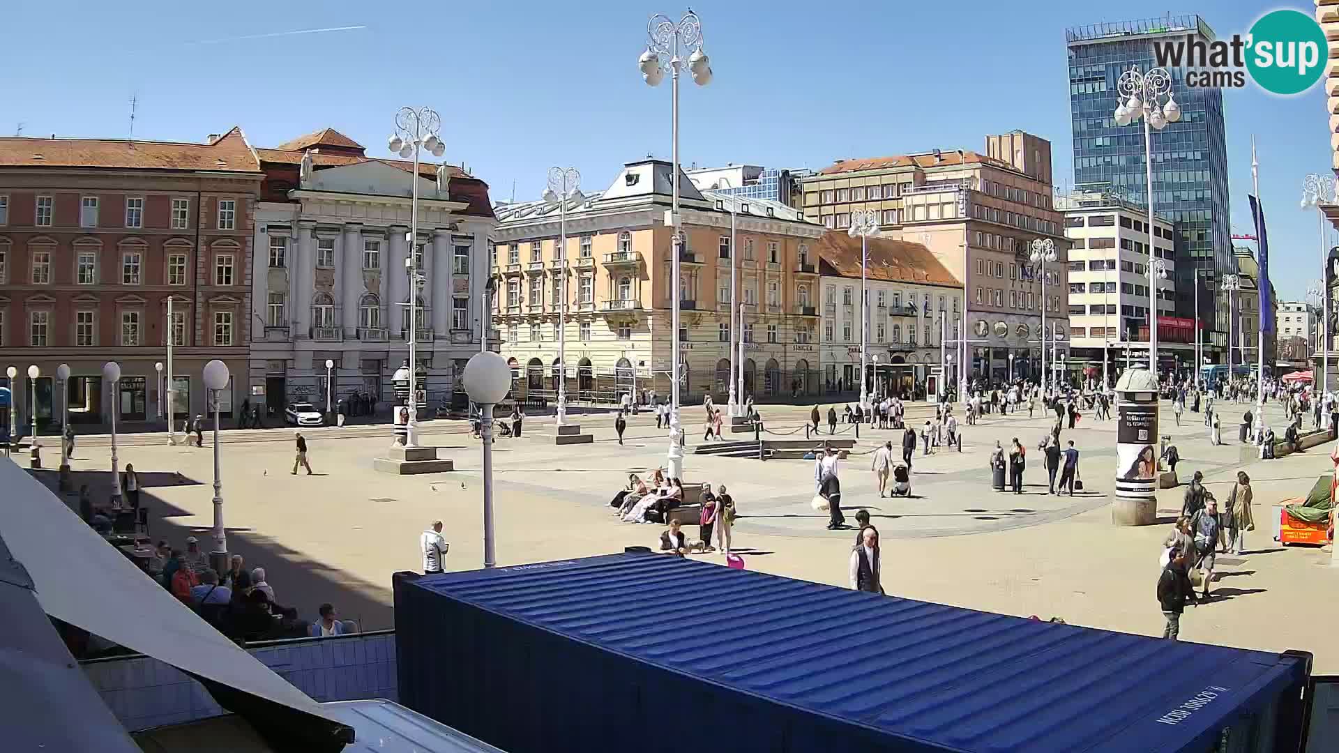 Zagreb Livecam – Bana Jelačić square