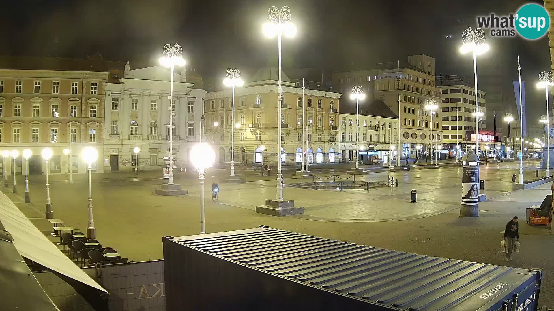Zagreb Live Webcam Platz Bana Jelačić