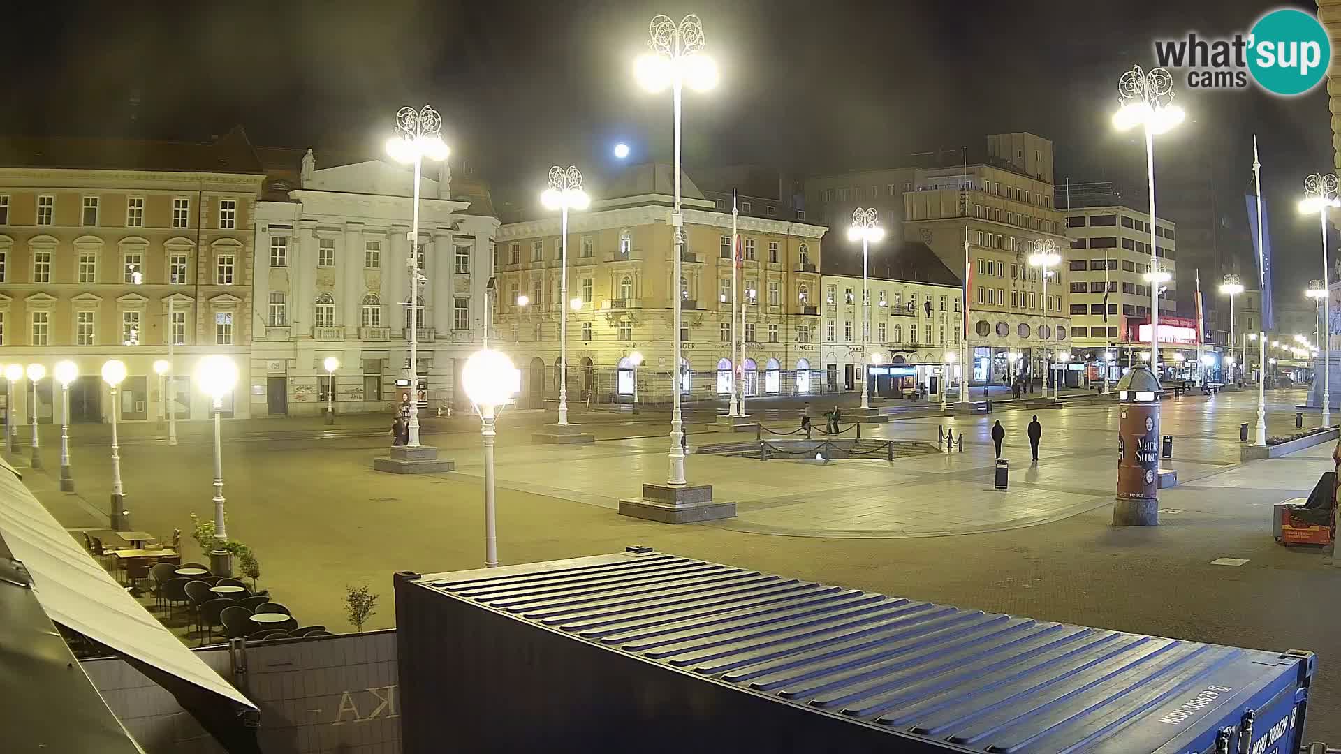 Zagreb Live Webcam Platz Bana Jelačić