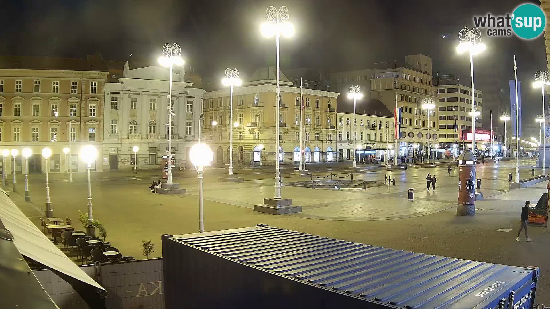 Zagreb Live Webcam Platz Bana Jelačić