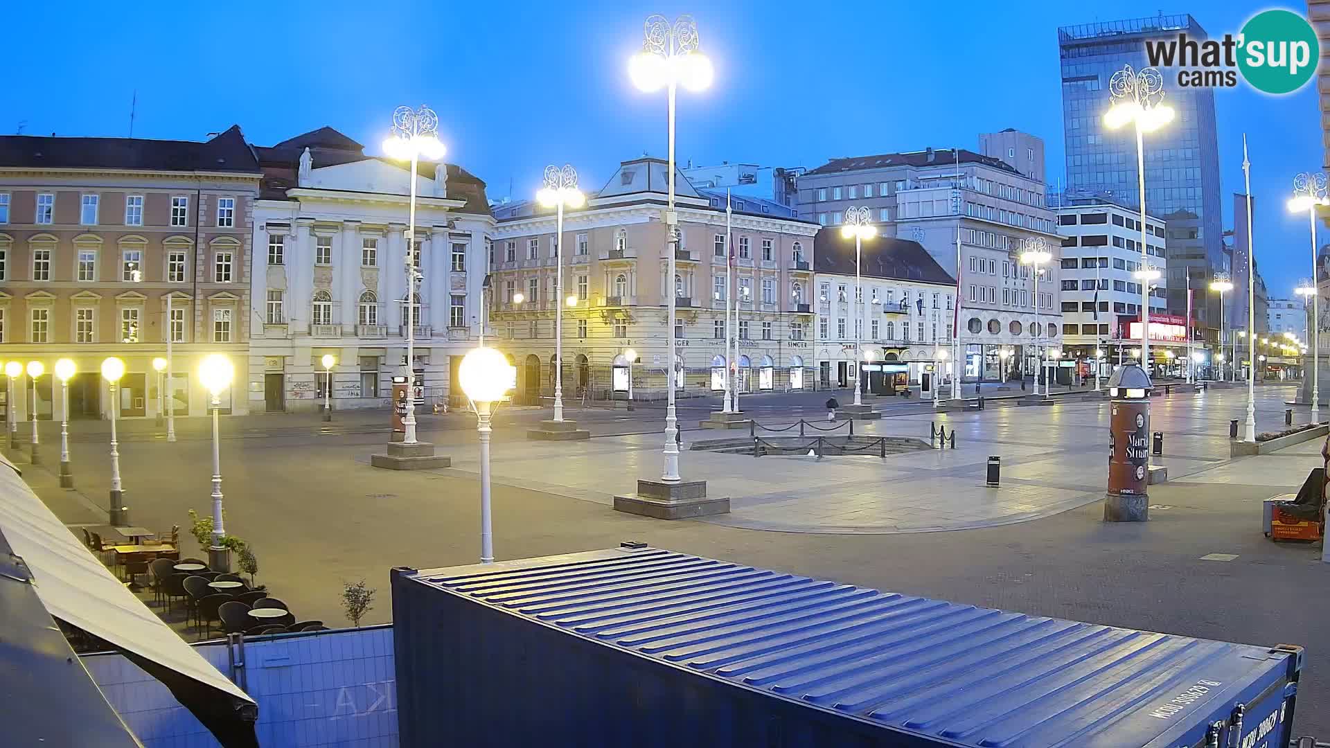 Zagreb Livecam – Bana Jelačić square