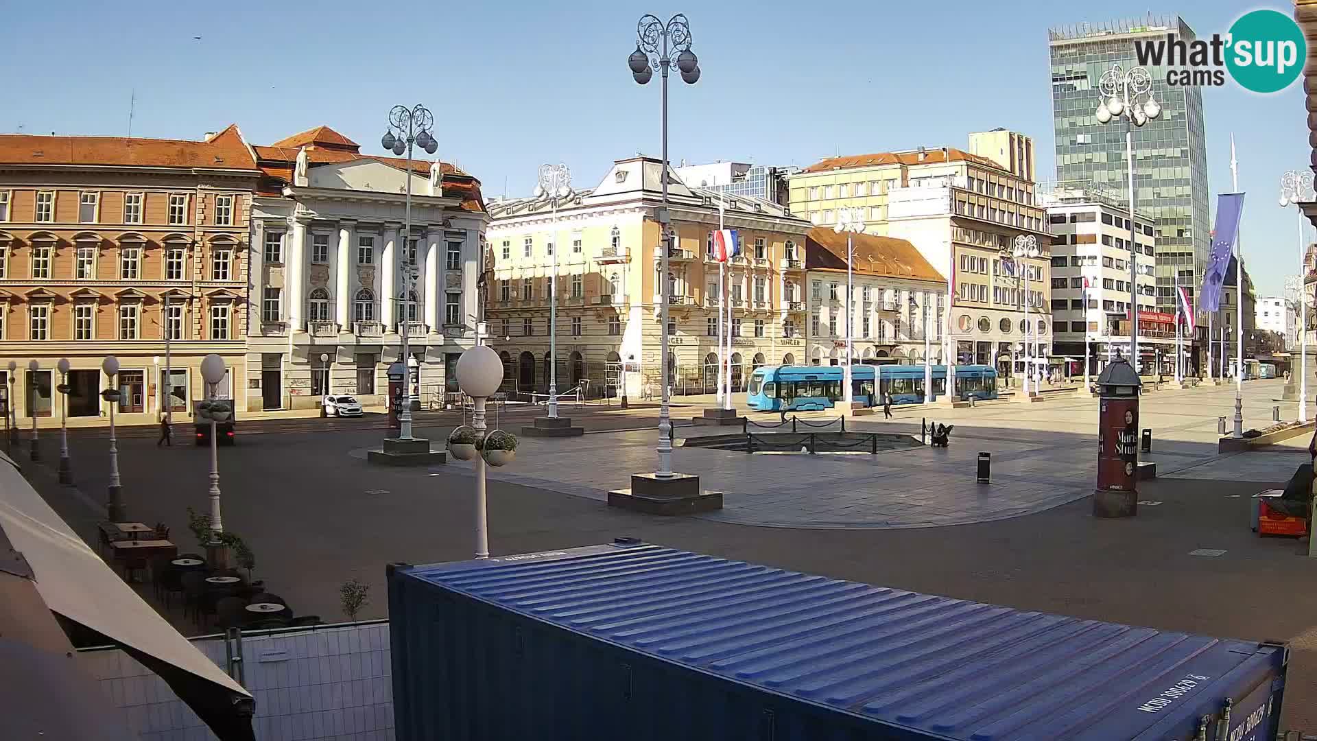 Zagreb Livecam – Bana Jelačić square