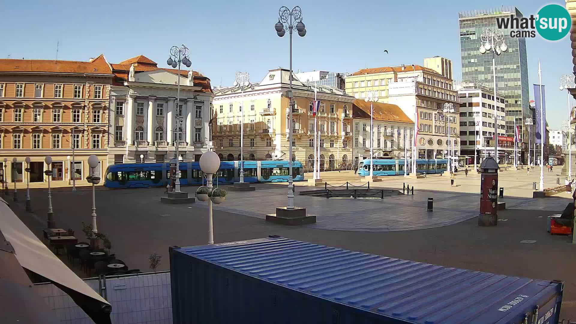 Zagreb Livecam – Bana Jelačić square