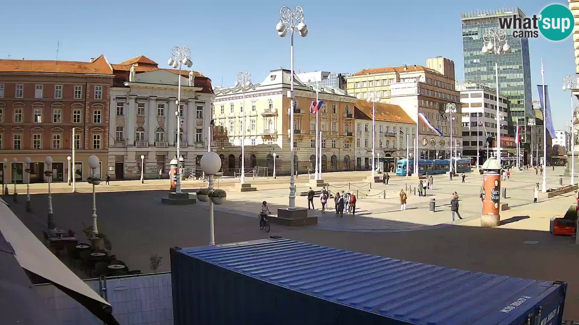Zagreb Livecam – Bana Jelačić square