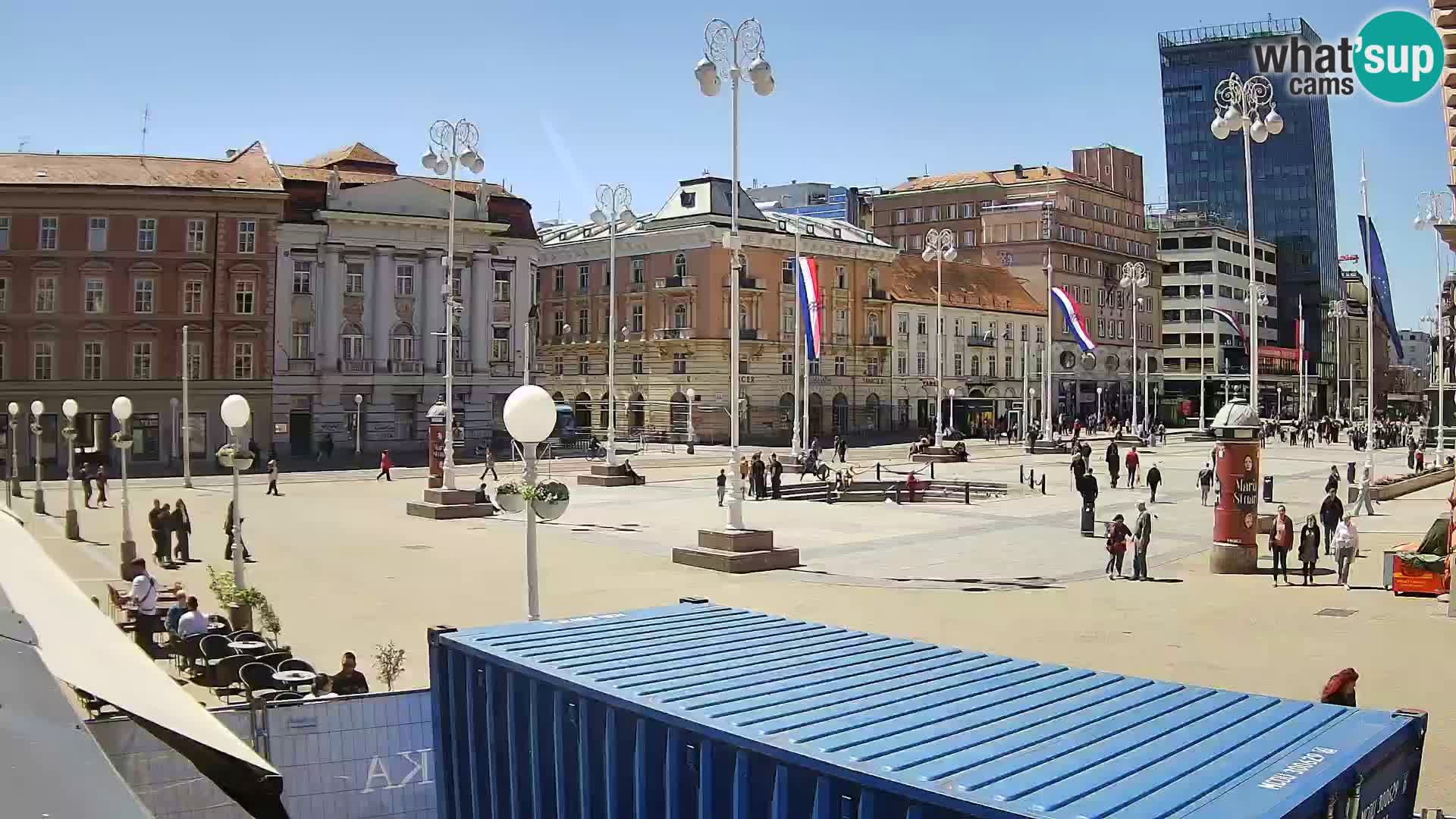 Zagreb Livecam – Bana Jelačić square