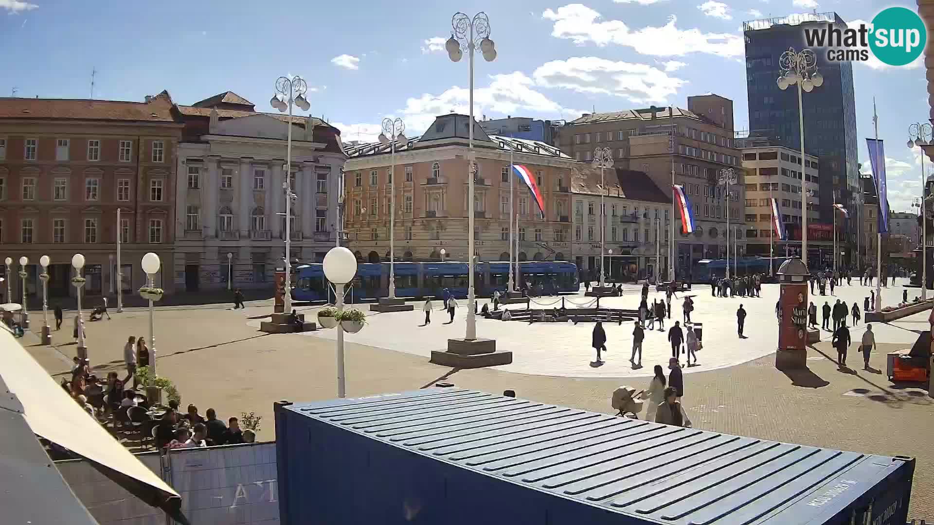 Zagreb Livecam – Bana Jelačić square