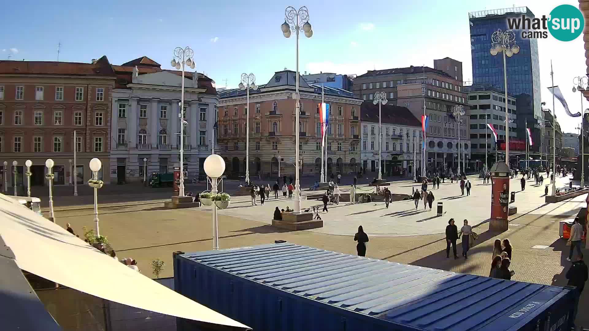 Zagreb Livecam – Bana Jelačić square