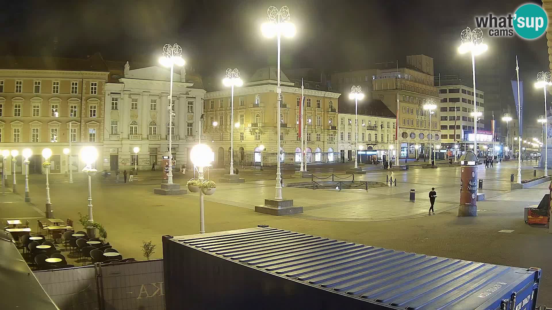 Zagreb Live Webcam Platz Bana Jelačić