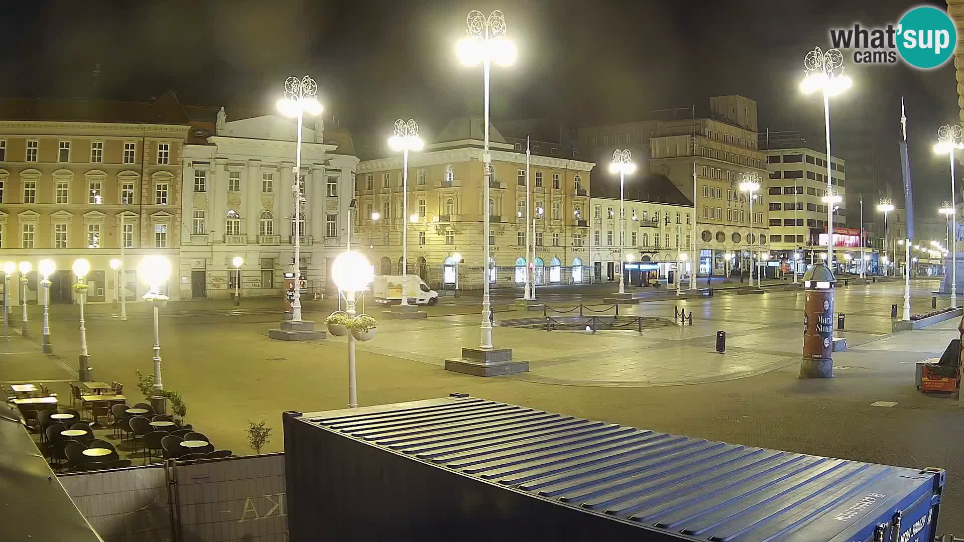 Zagreb camera en vivo plaza Bana Jelačić