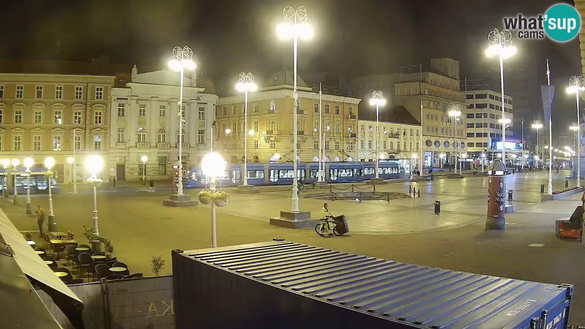 Zagreb camera en vivo plaza Bana Jelačić