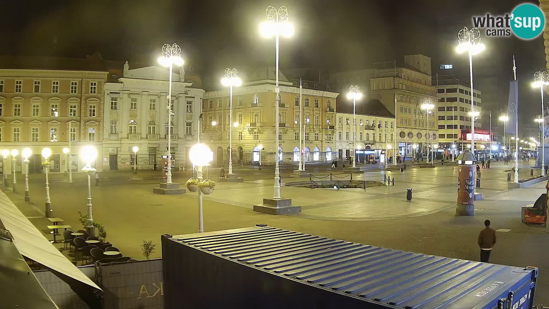 Zagreb Live Webcam – Bana Jelačić square