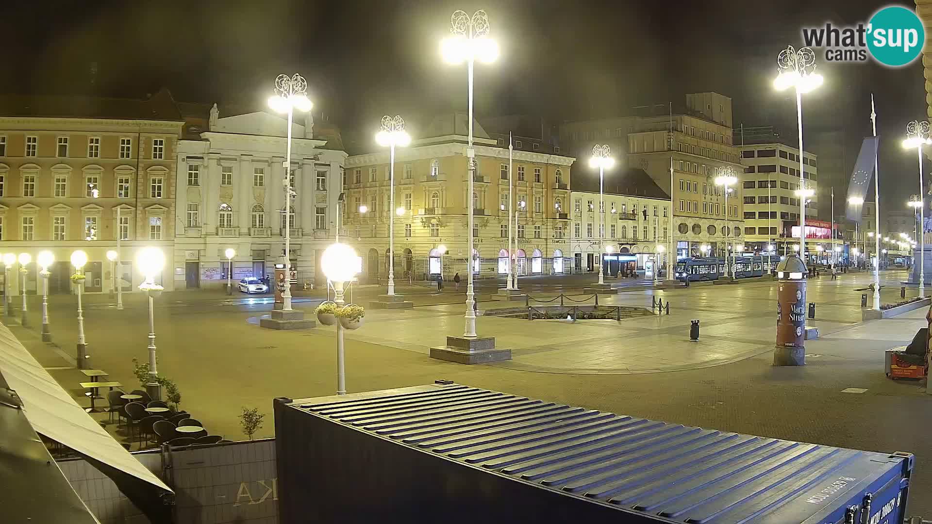 Zagreb Live Webcam Platz Bana Jelačić