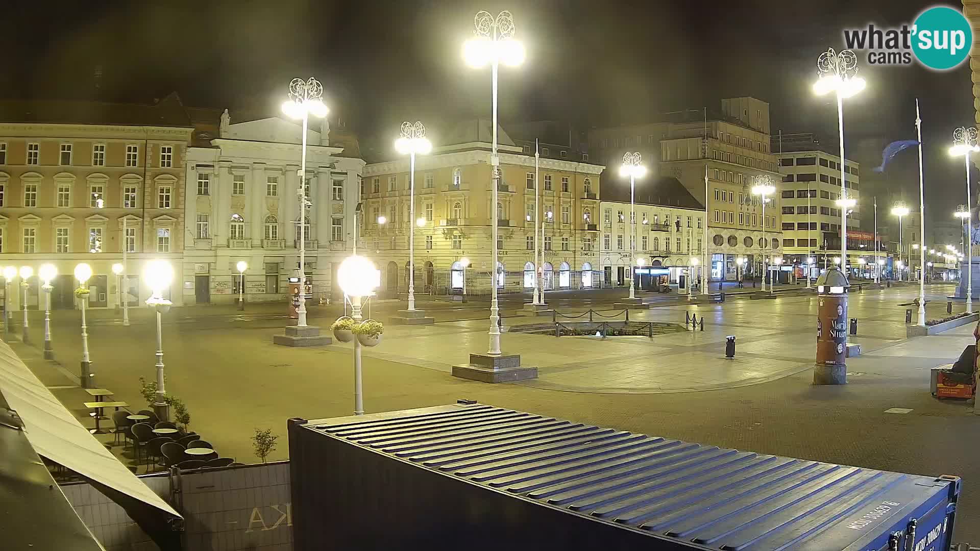 Zagabria Live Webcam piazza Bana Jelačić