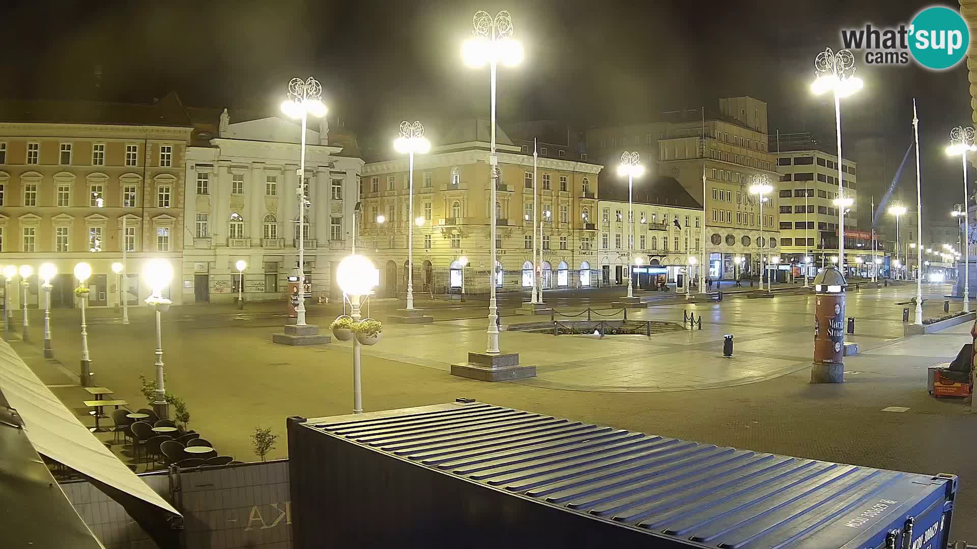 Zagabria Live Webcam piazza Bana Jelačić