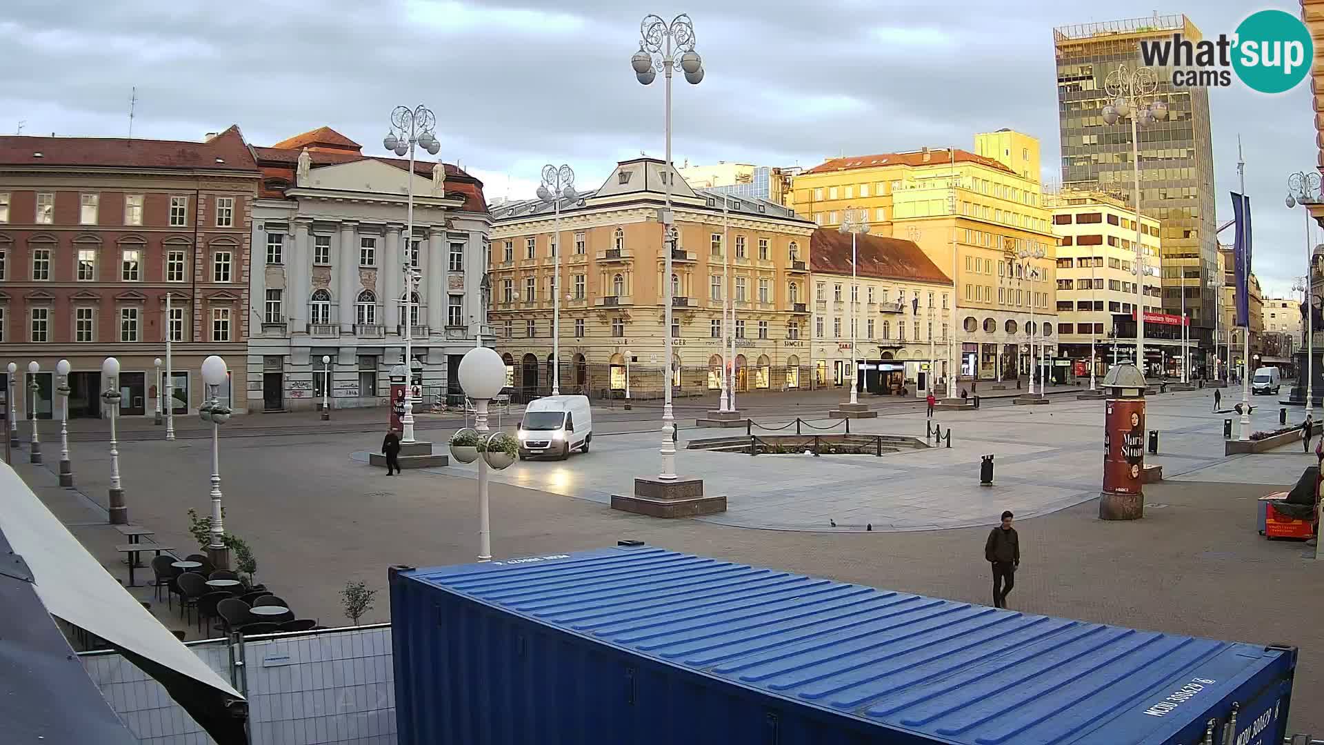 Zagreb Livecam – Bana Jelačić square