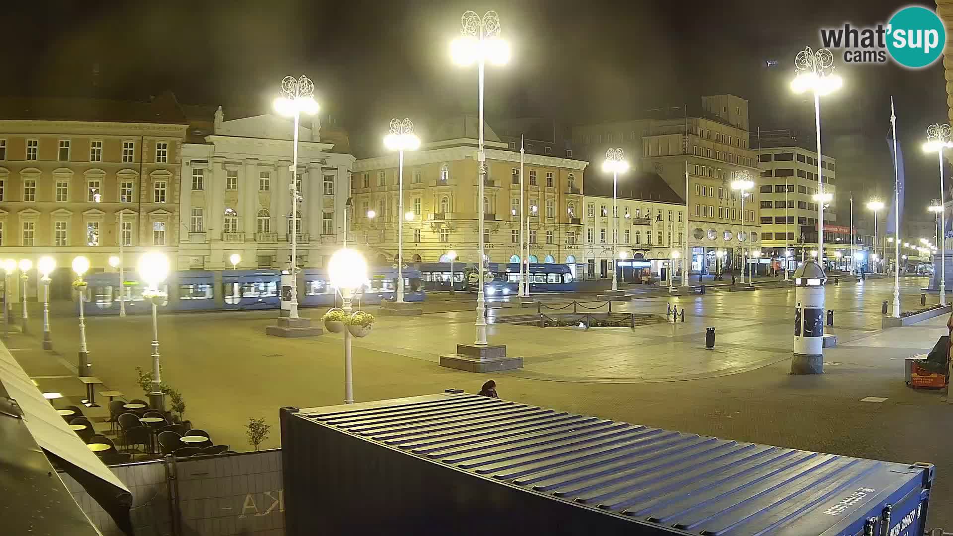 Zagreb camera en vivo plaza Bana Jelačić