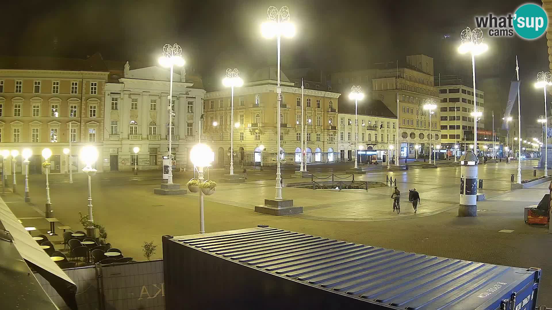 Zagreb camera en vivo plaza Bana Jelačić