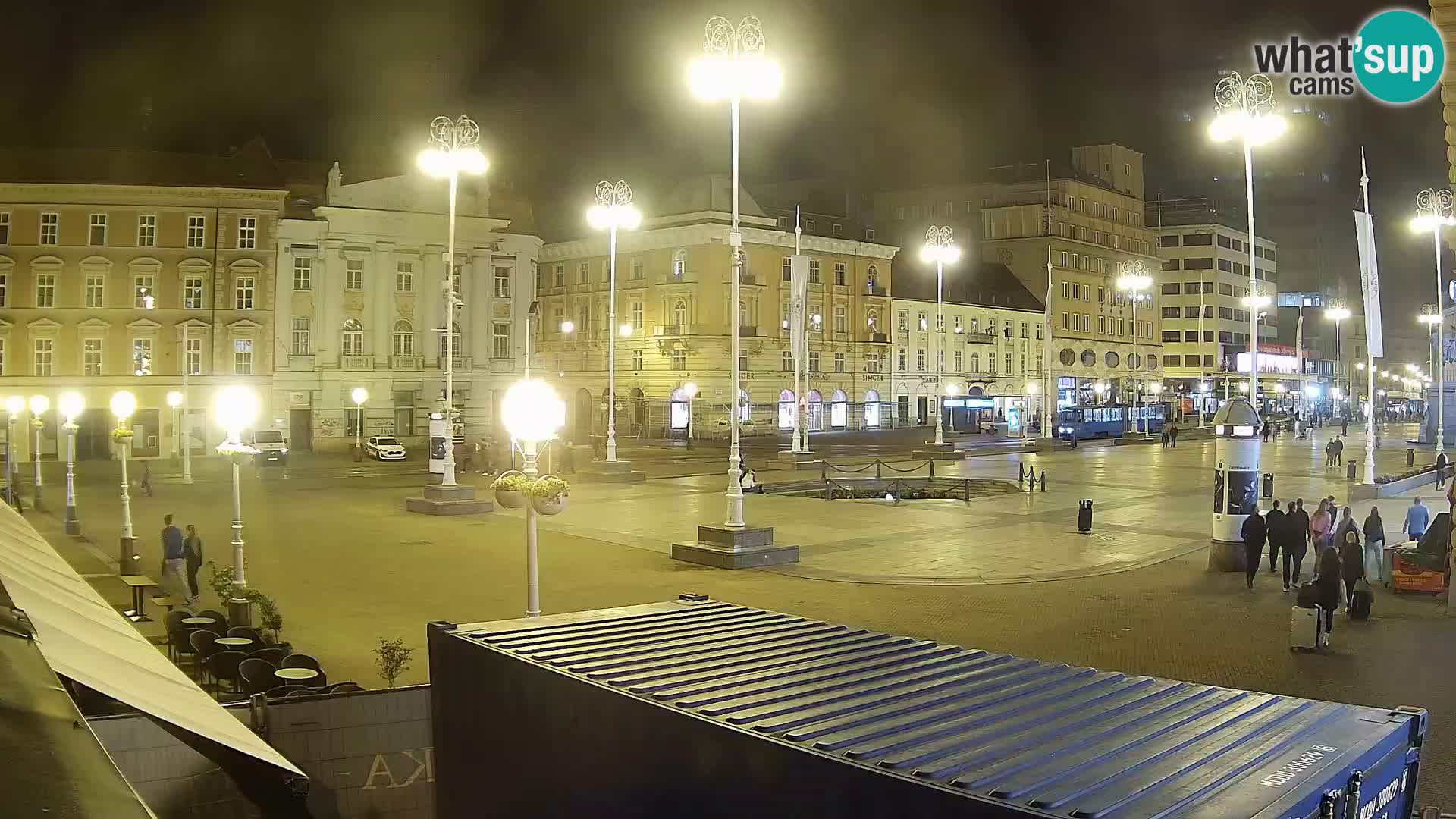 Zagreb Live Webcam Platz Bana Jelačić