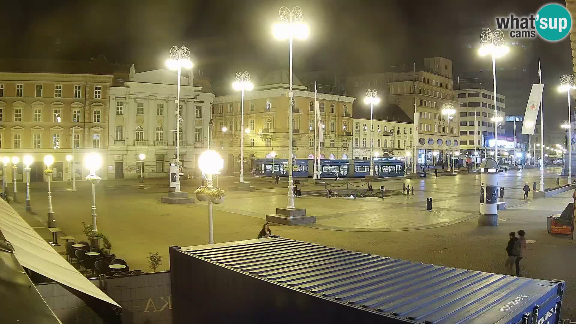 Zagreb Live Webcam Platz Bana Jelačić