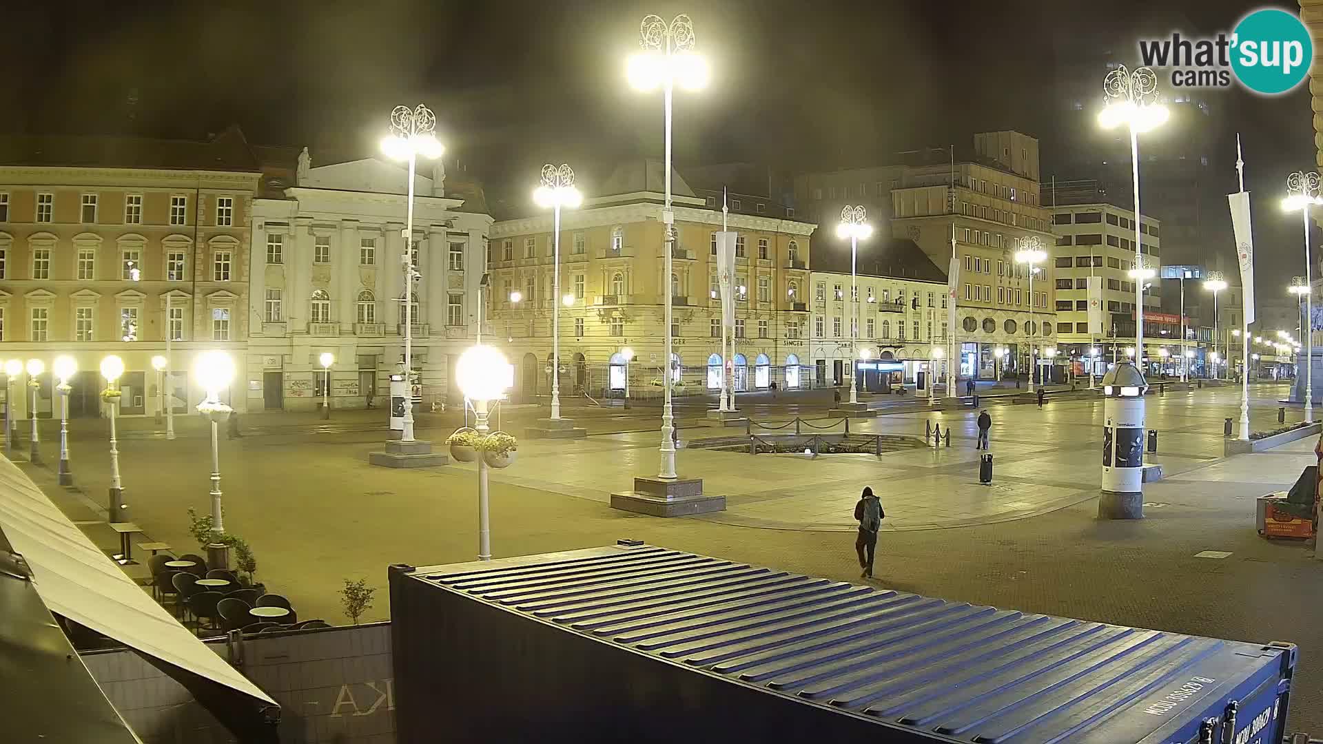 Zagreb Live Webcam Platz Bana Jelačić