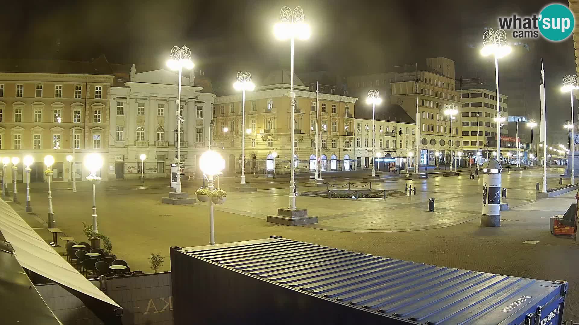 Zagabria Live Webcam piazza Bana Jelačić
