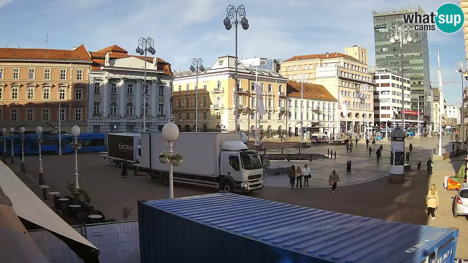 Zagreb Livecam – Bana Jelačić square