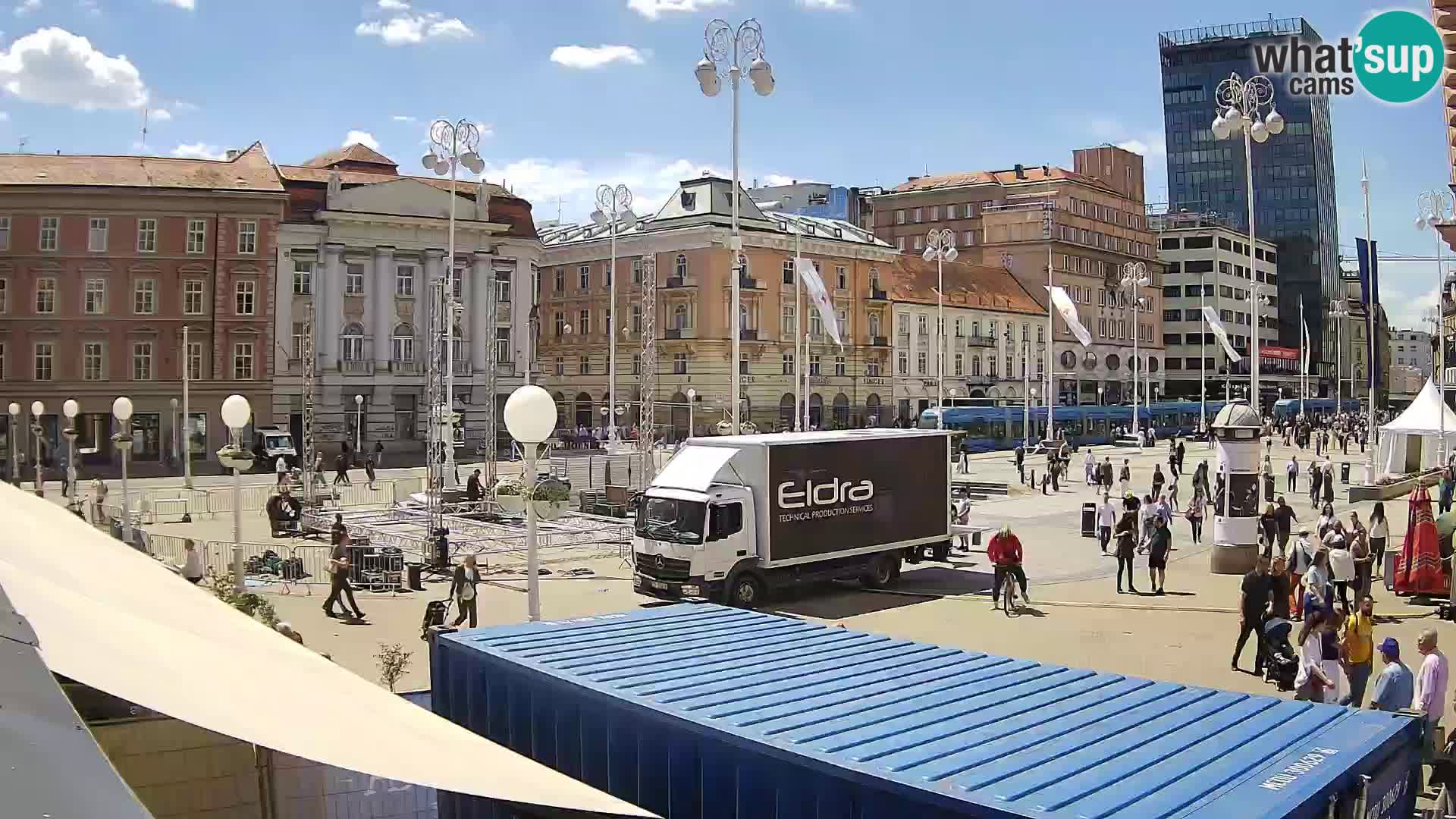 Zagreb Livecam – Bana Jelačić square
