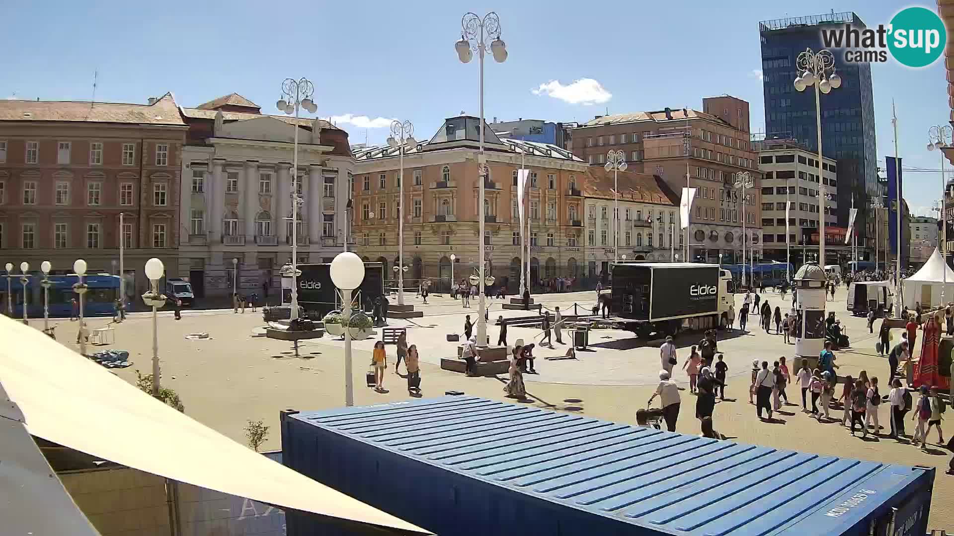 Zagreb Livecam – Bana Jelačić square