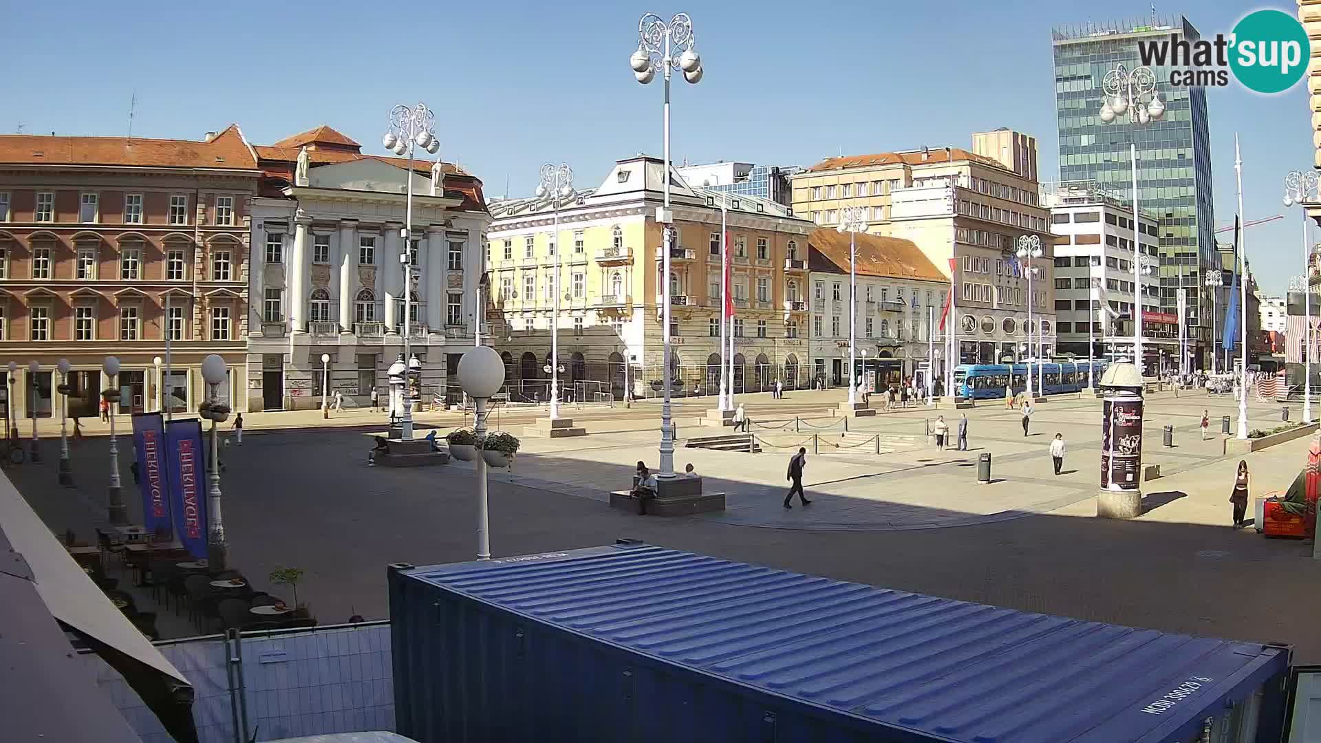 Zagreb Livecam – Bana Jelačić square