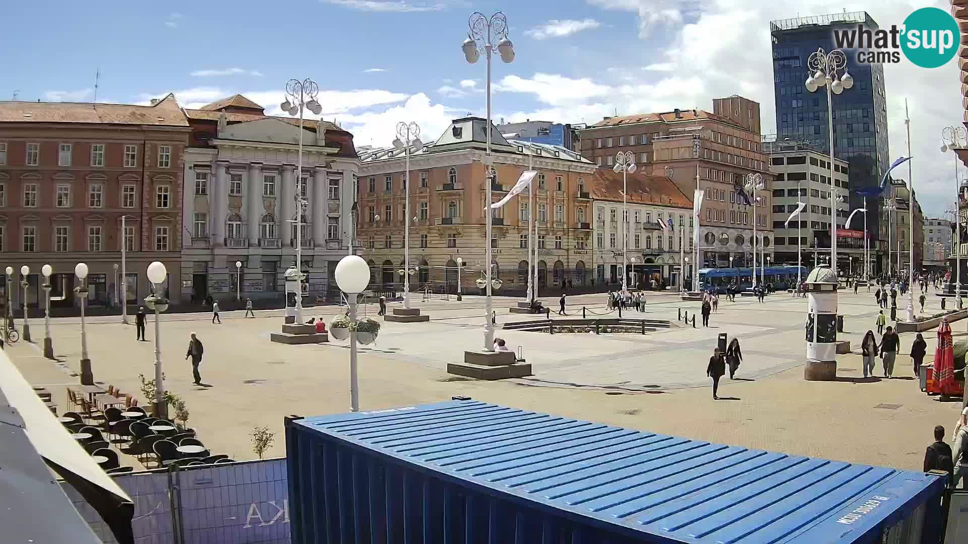Zagreb Livecam – Bana Jelačić square
