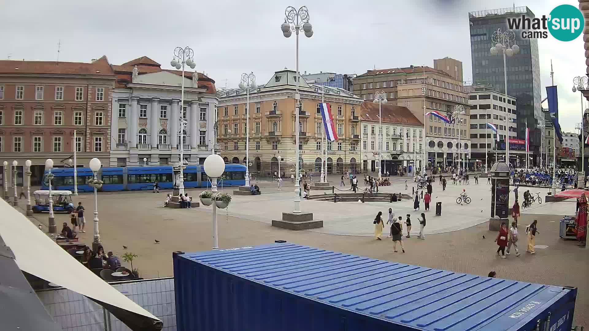 Zagreb Livecam – Bana Jelačić square
