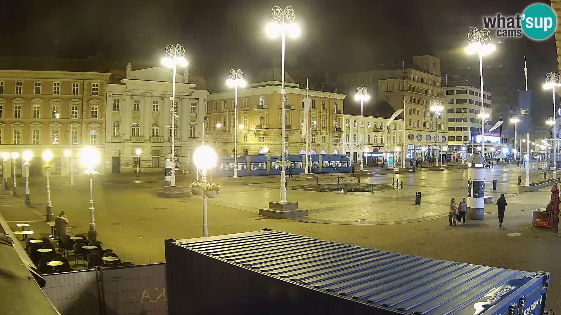 Zagabria Live Webcam piazza Bana Jelačić
