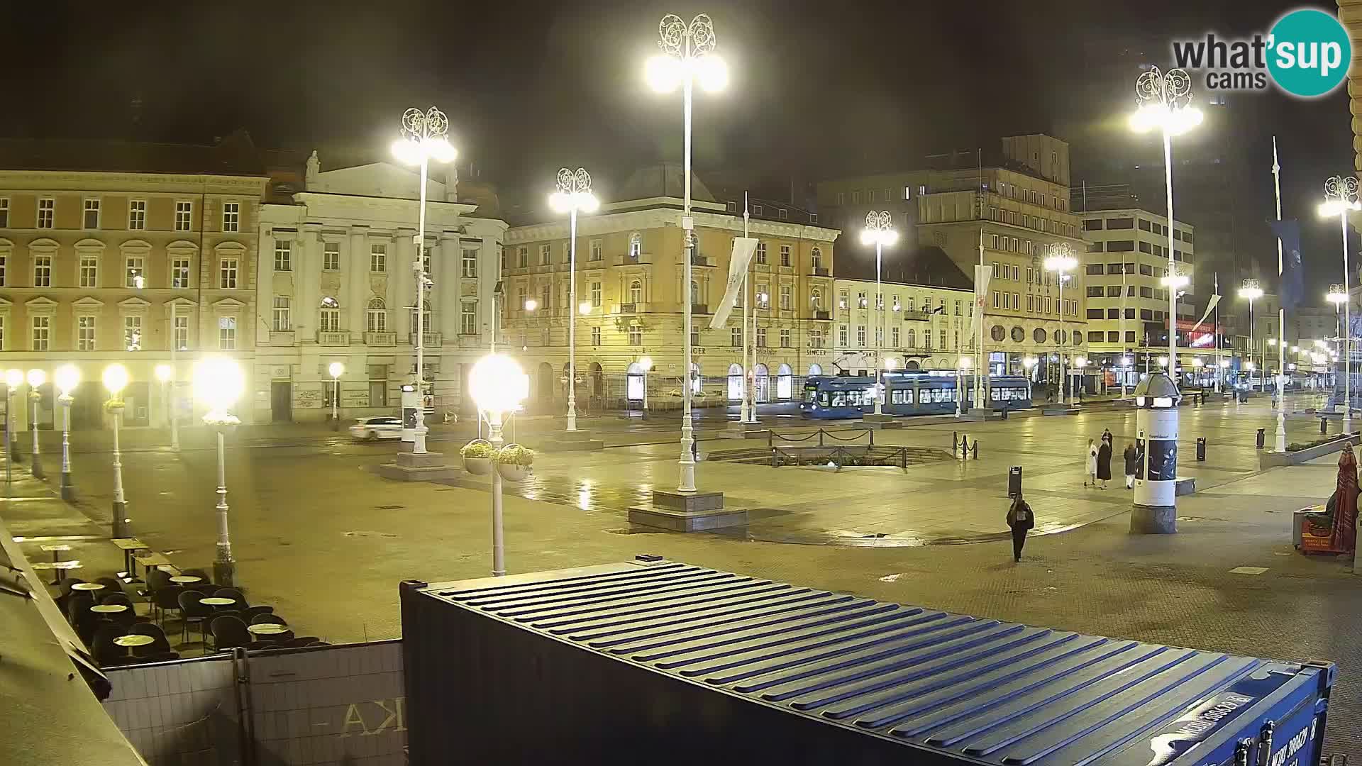 Zagreb camera en vivo plaza Bana Jelačić