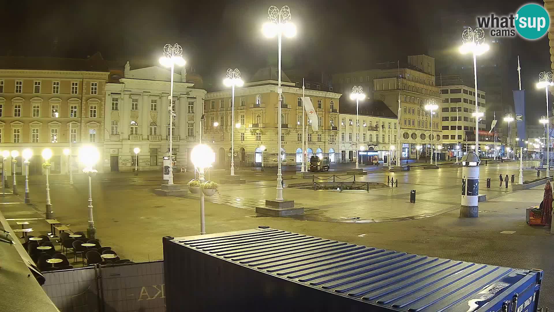 Zagreb camera en vivo plaza Bana Jelačić
