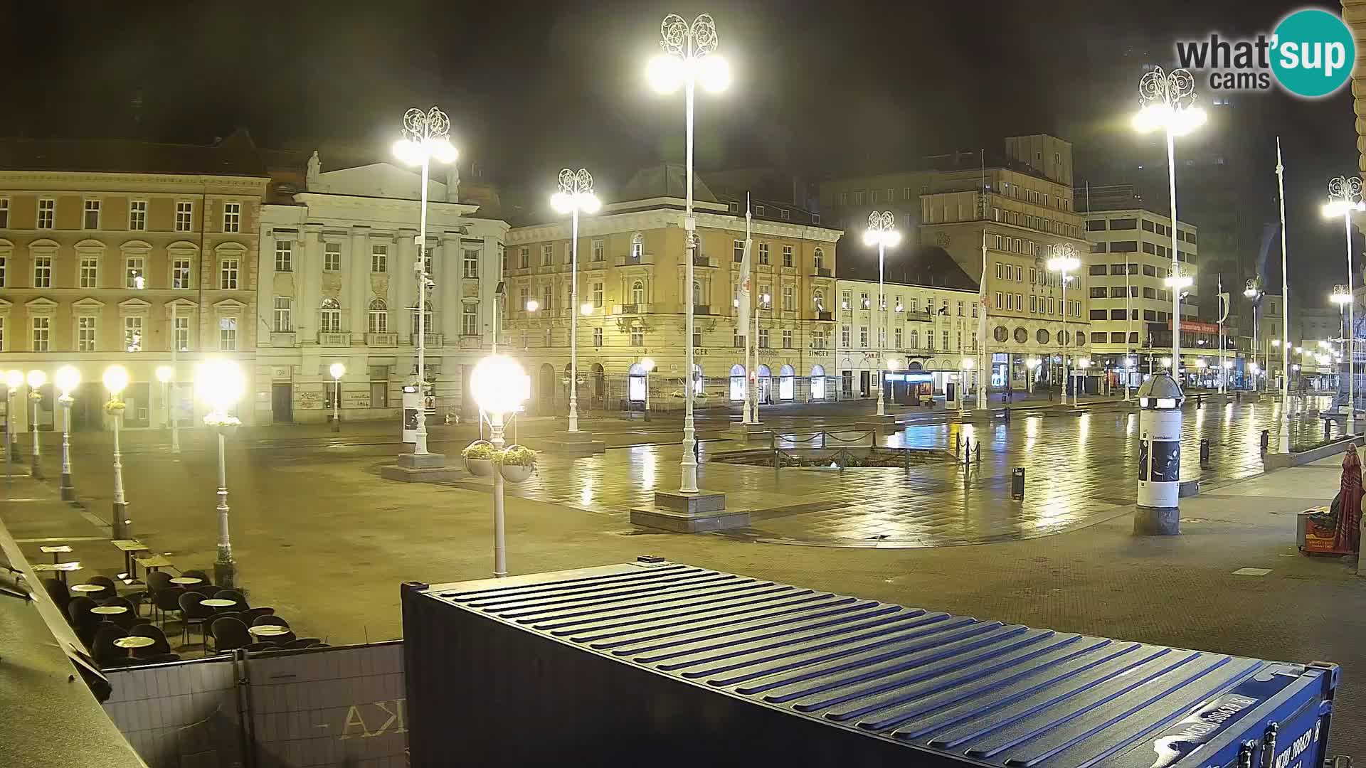 Zagreb Live Webcam Platz Bana Jelačić