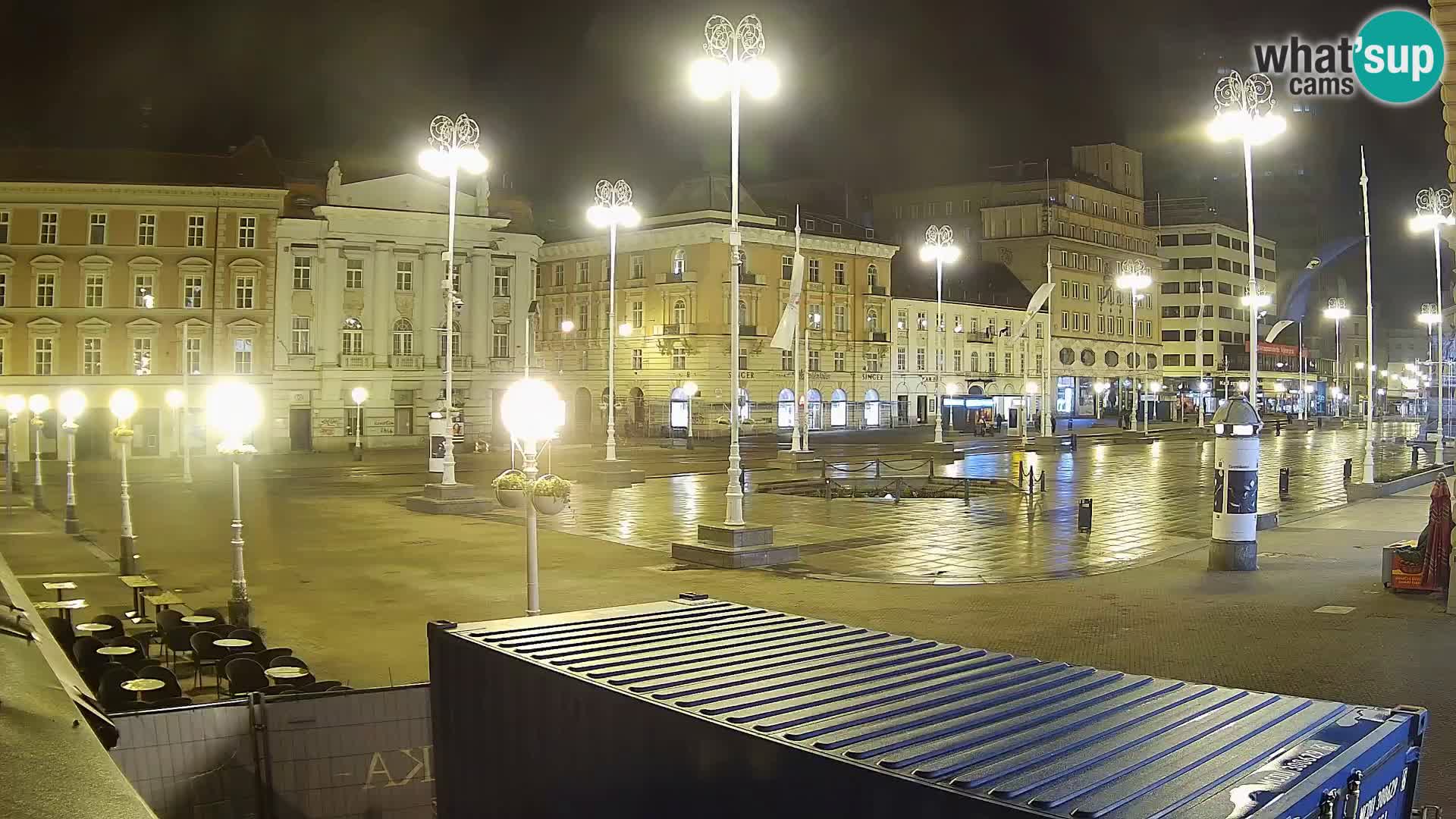 Zagreb Live Webcam Platz Bana Jelačić