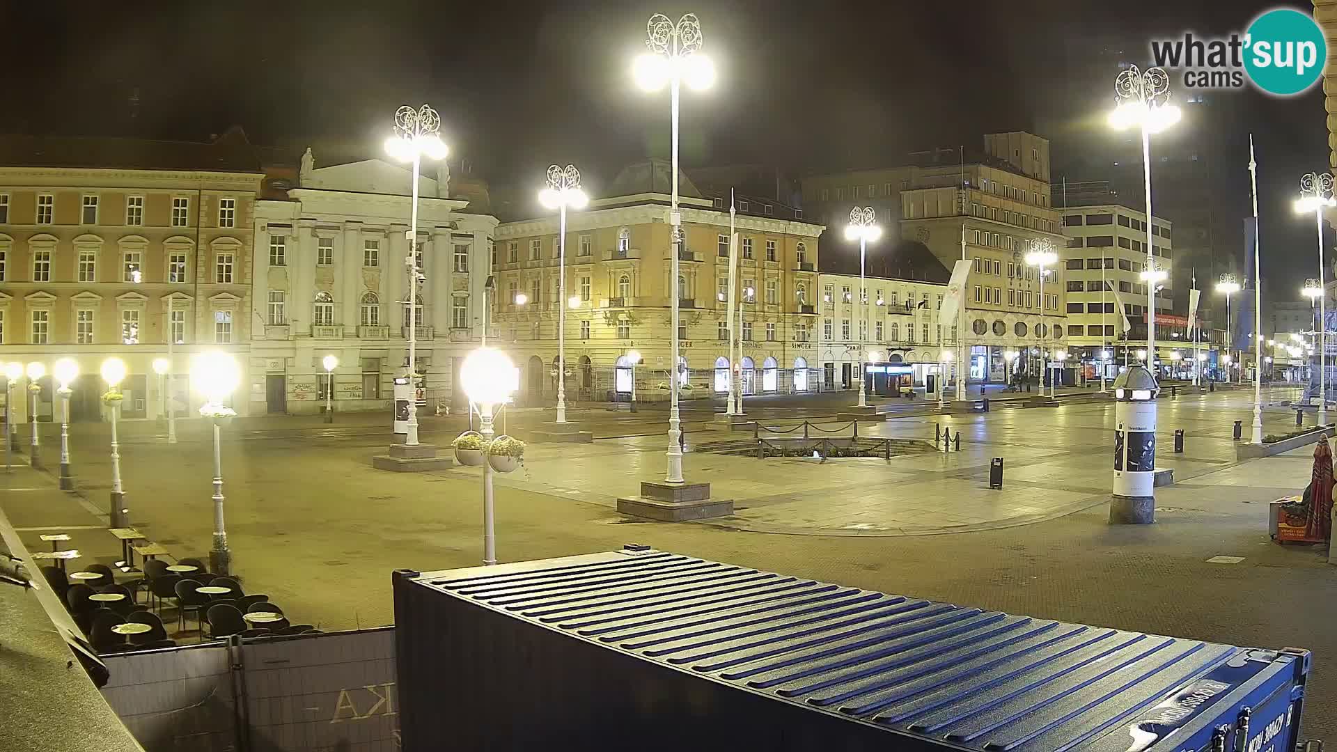 Zagabria Live Webcam piazza Bana Jelačić