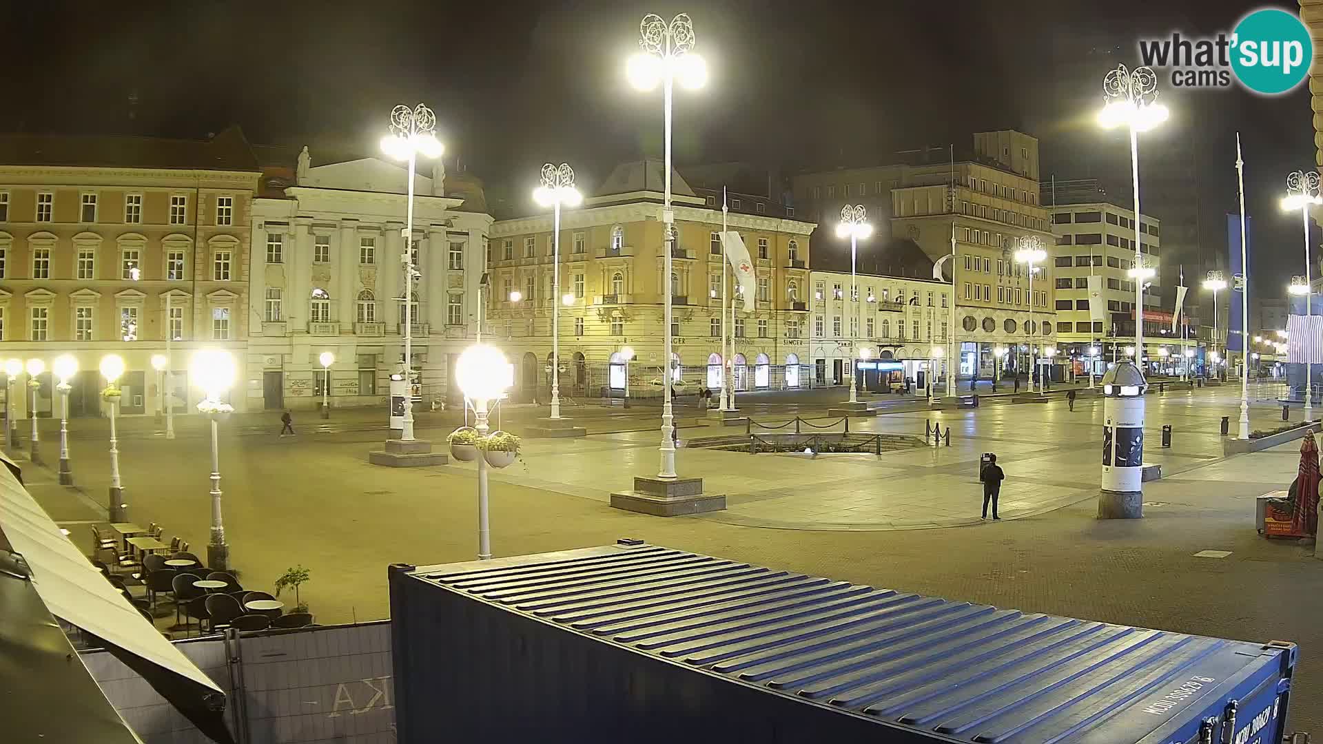 Zagabria Live Webcam piazza Bana Jelačić