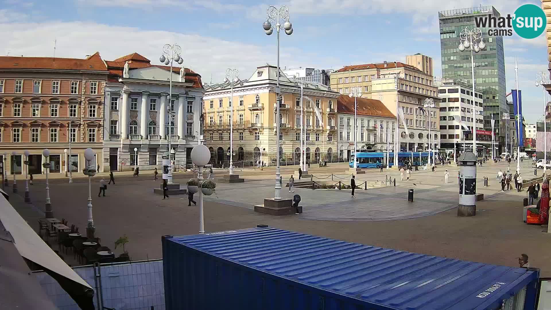 Zagreb Livecam – Bana Jelačić square