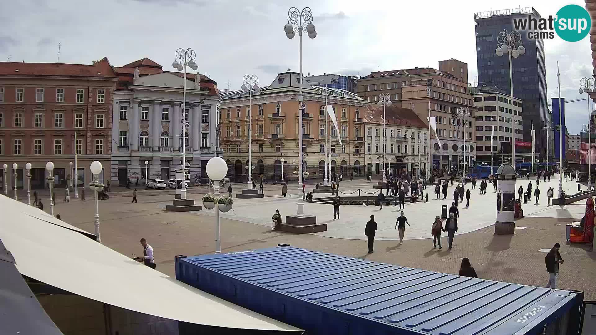 Zagreb Livecam – Bana Jelačić square