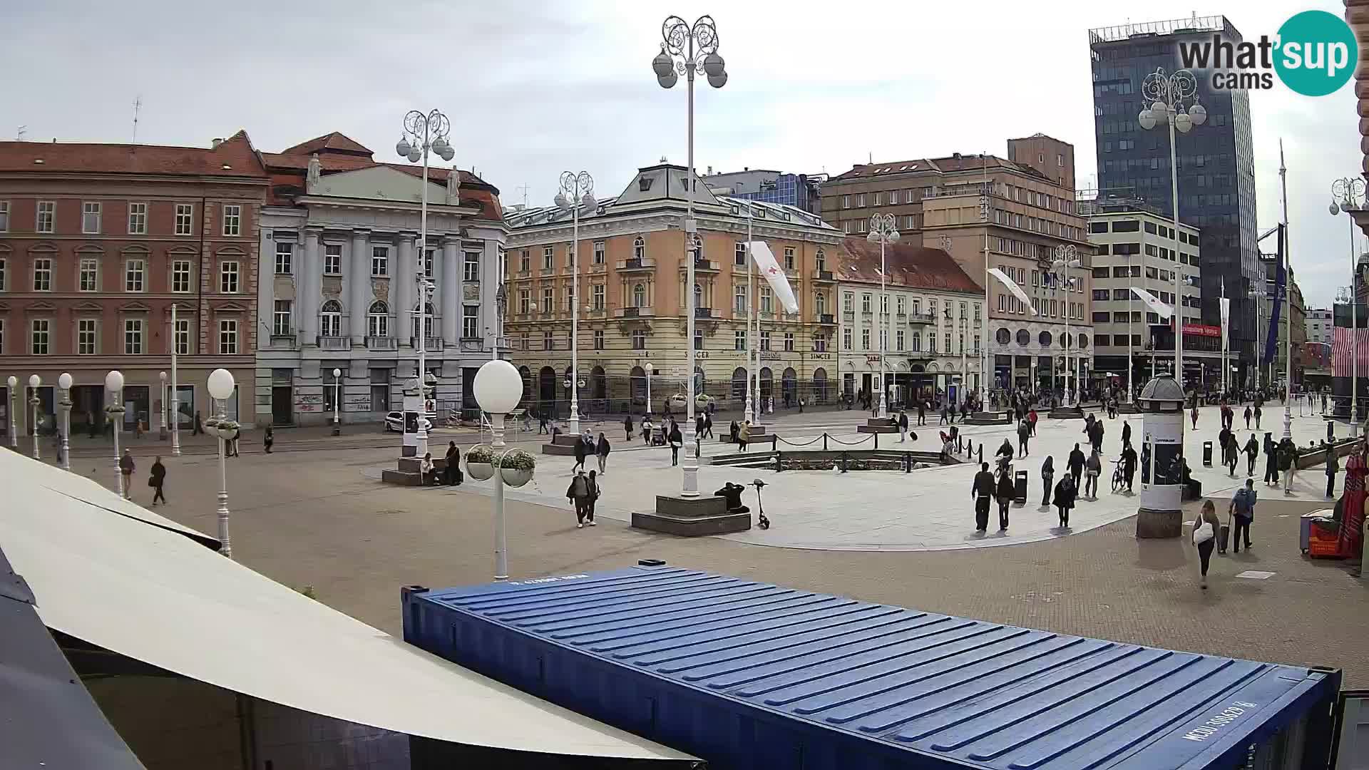Zagreb Livecam – Bana Jelačić square