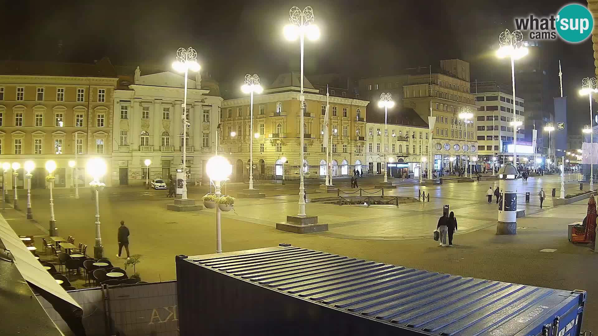 Zagreb Live Webcam – Bana Jelačić square