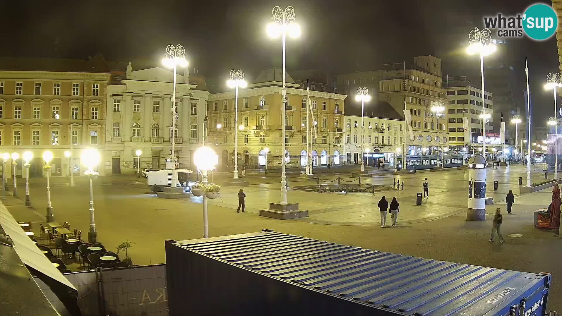 Zagreb Live Webcam – Bana Jelačić square