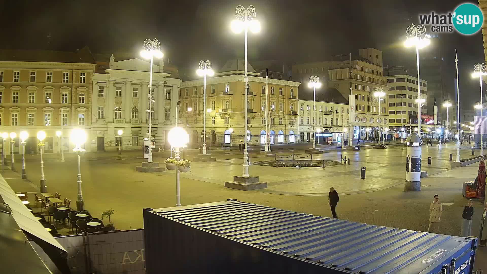 Zagreb Live Webcam Platz Bana Jelačić